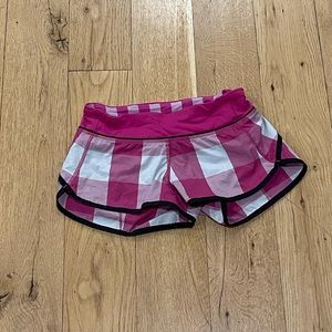Lululemon Speed ups! Size 2, 2.5 inch, Dicontinued color!